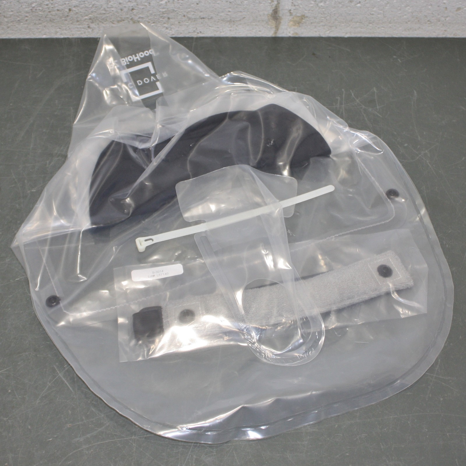 (3) ILC Dover Sentinel XL Respirator Hoods EZ-03, BioHood, Head Harness, PAPR