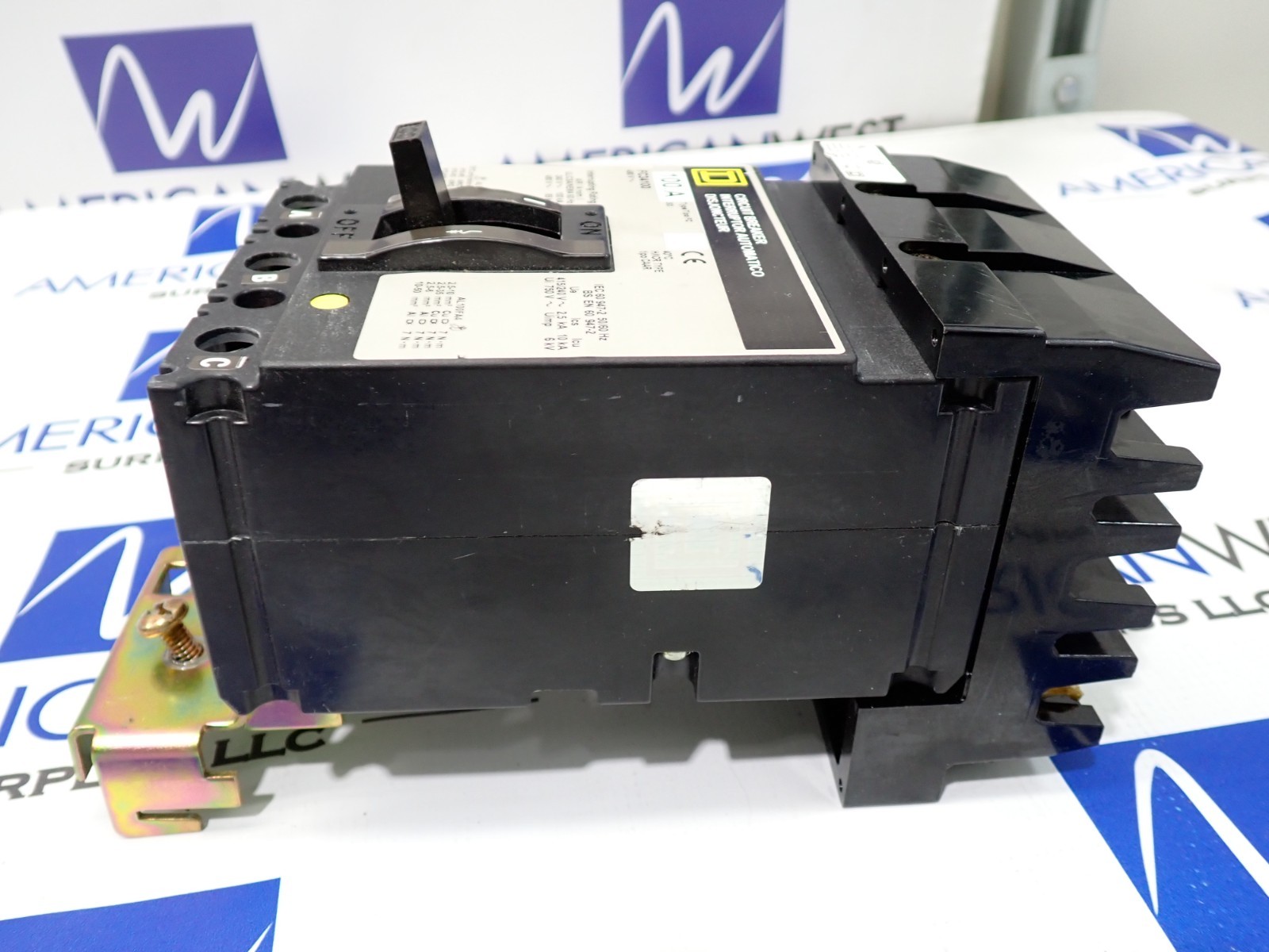 Square D FC34100 3 Pole 100 Amp 480 Volt 65kA I-Line Circuit Breaker – Tested