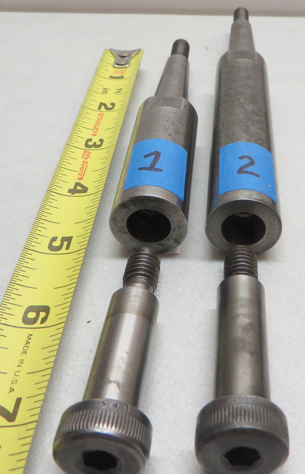O.D. / I. D. GRINDER ARBORS (7 USED ARBORS) BEING SOLD AS IS. UNKNOW MANUFACTURE
