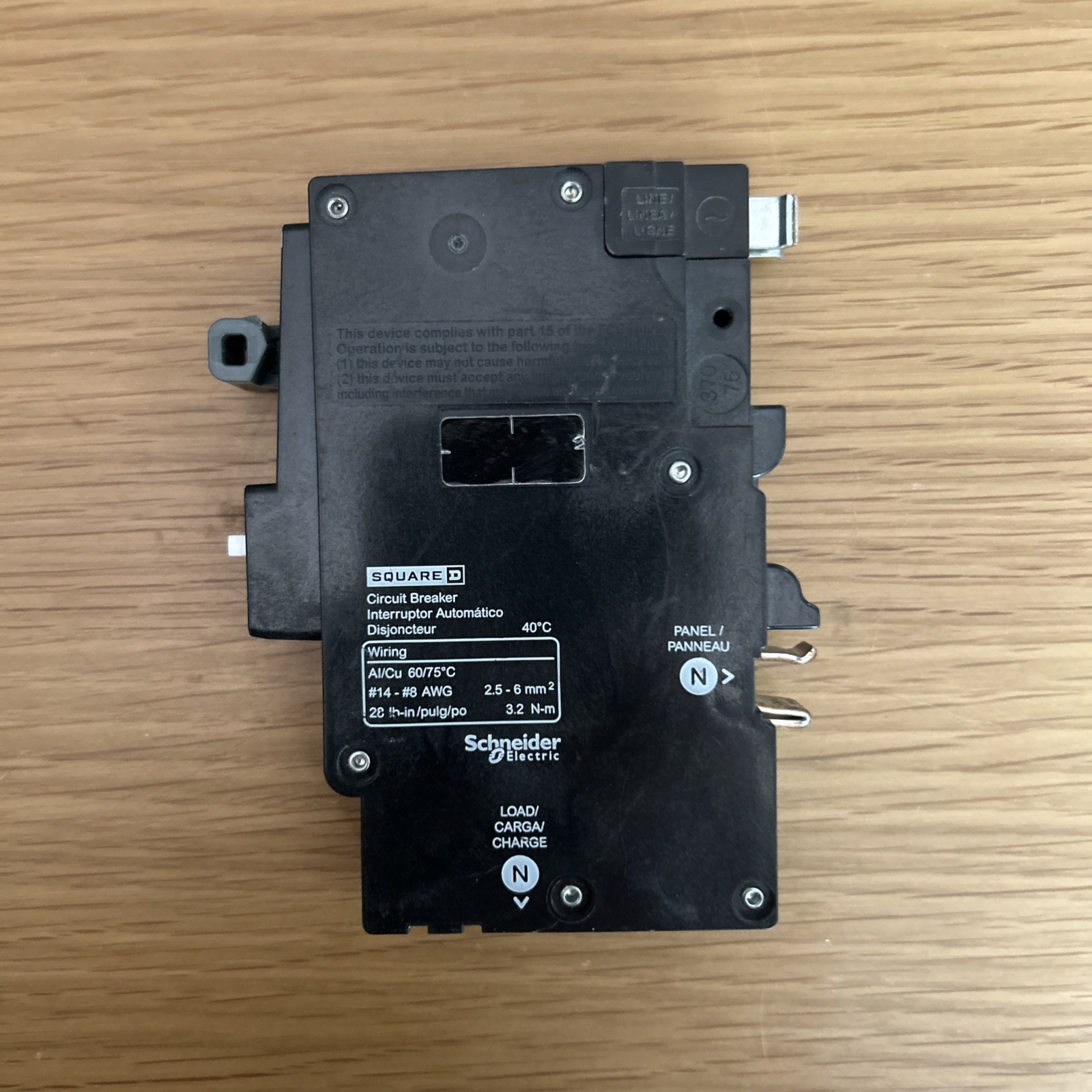 SQUARE D QO120PAFGF U 20A 120V 1P 10K Good Condition