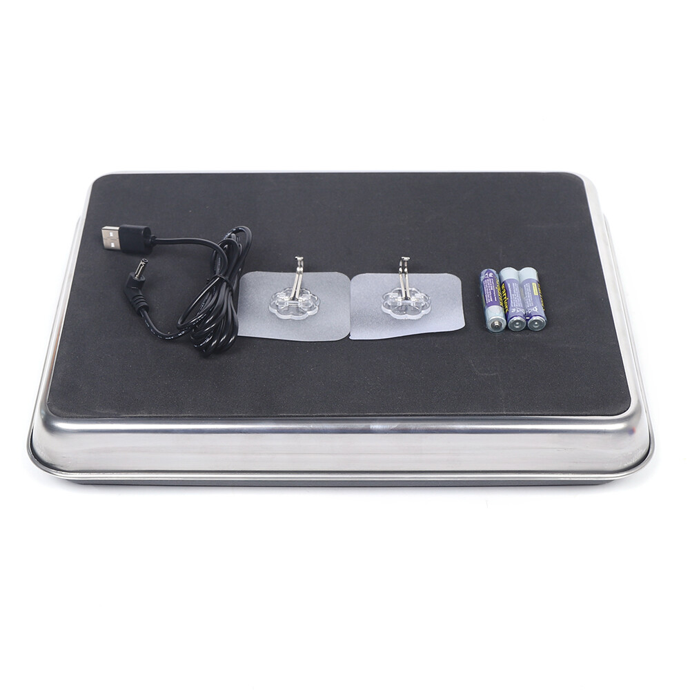 LARGE HEAVY DUTY DIGITAL SHIPPING POSTAL PARCEL SCALE 440 LBS STAINLESS STEEL