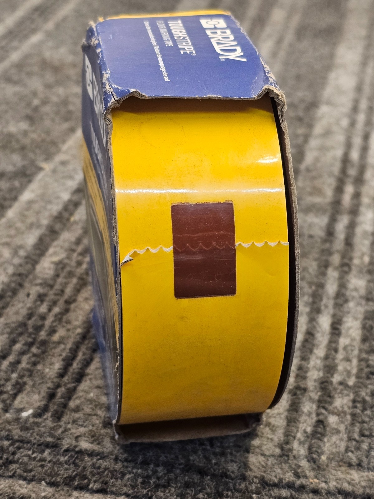 Brady B-514: ToughStripe Floor Marking Tape 2″ x 100 Ft 50.8 MM x 30.5 M