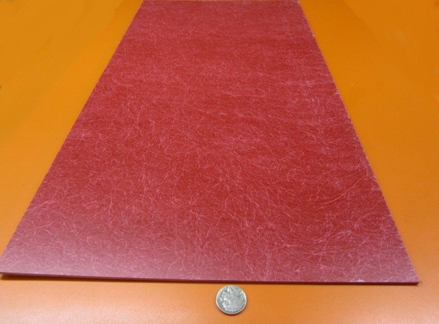GPO3 Electrical Red Fiberglass Sheet 1/8″ Thick x 12.0″ Wide x 24.0″ Long