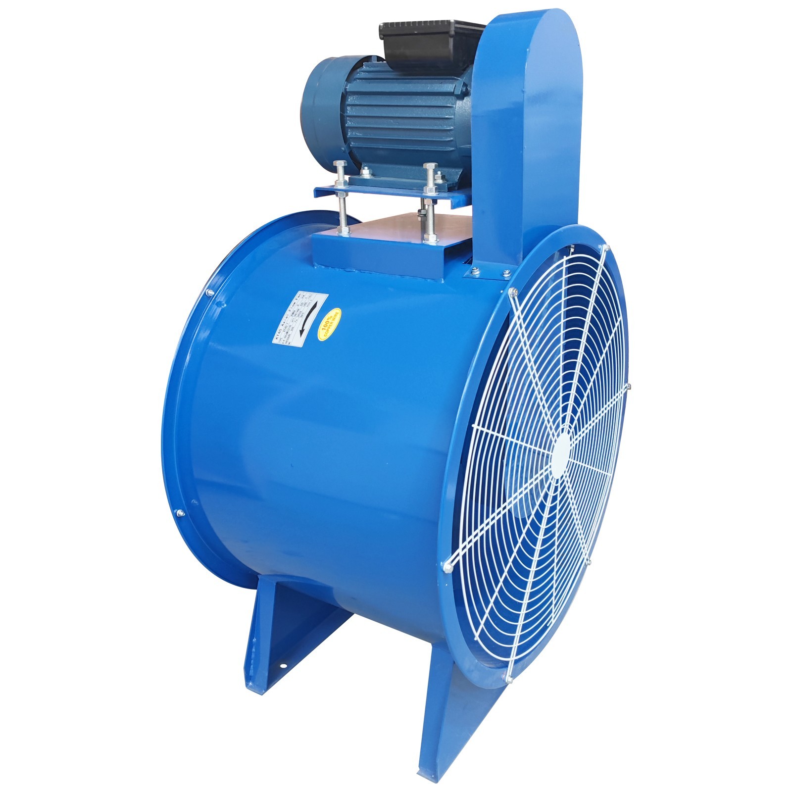 Industrial Tube Axial-flow fan 220V 4HP 28″ Inside Dia. 1450 r/min Speed 300 Pa
