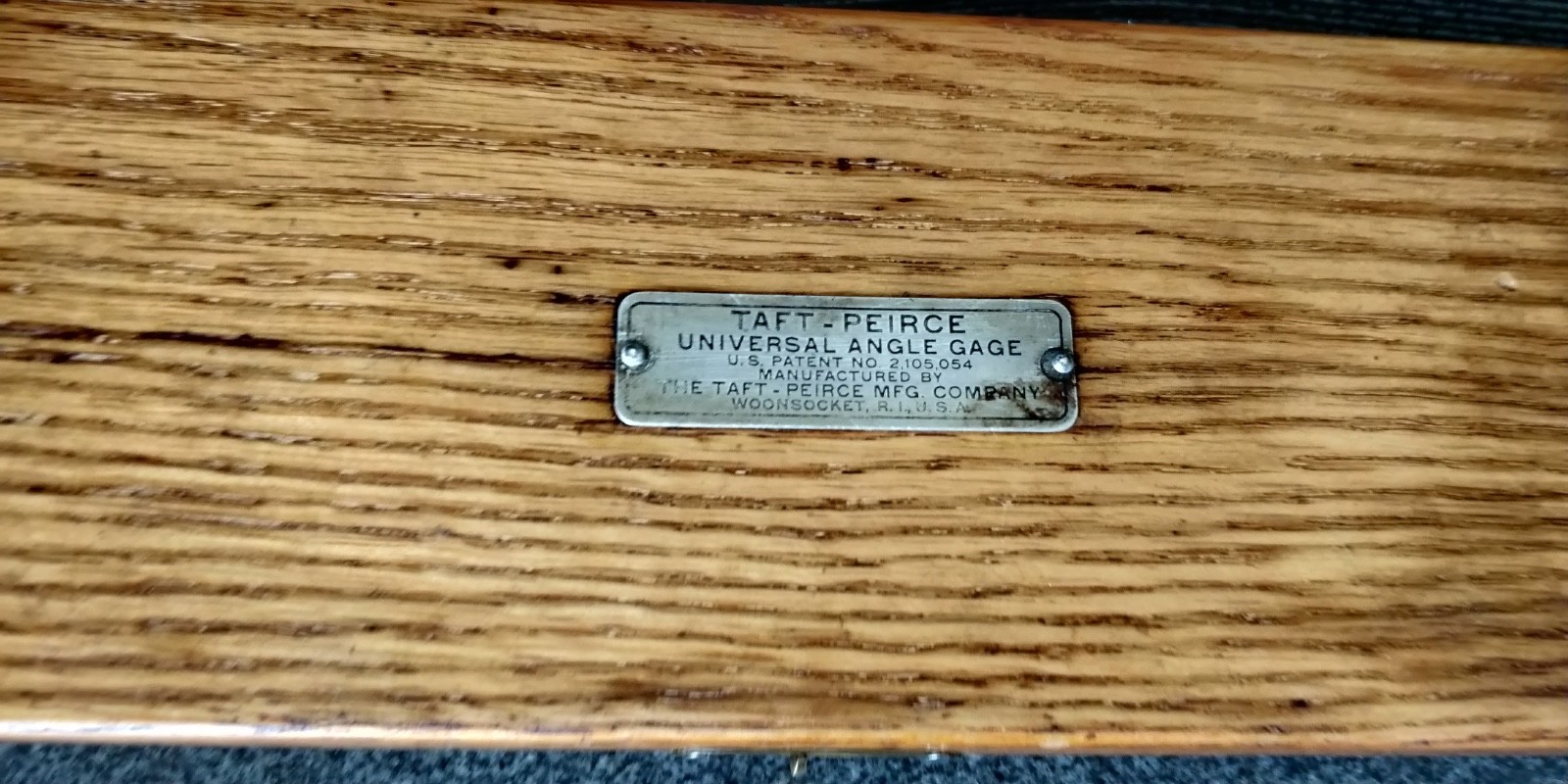 Taft Peirce Universal Angle Gage Set Vintage set complete machinist tool