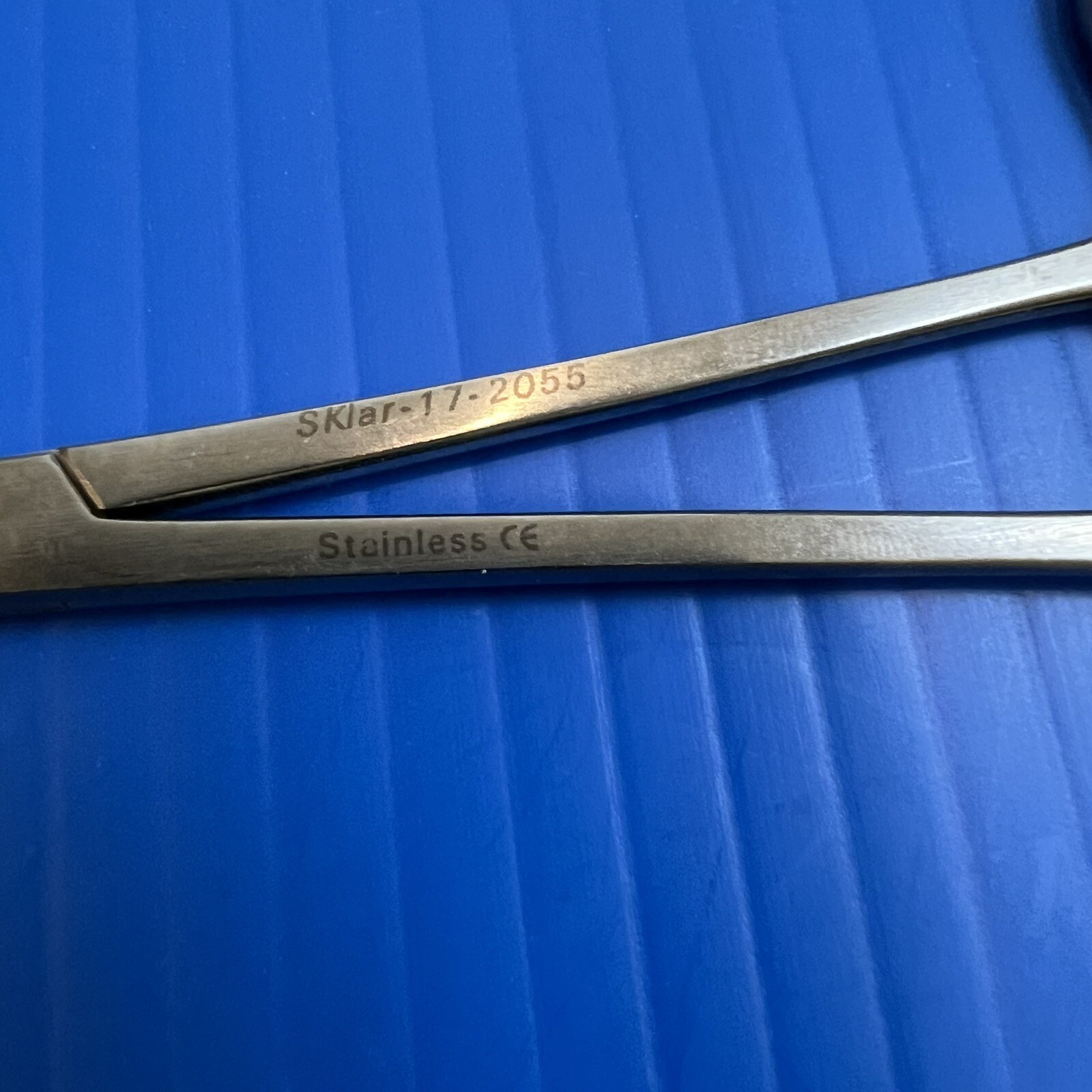 Sklar 17-2055 Spectrum 60-1891 Kelly Forceps Curved and Straight lot of 2