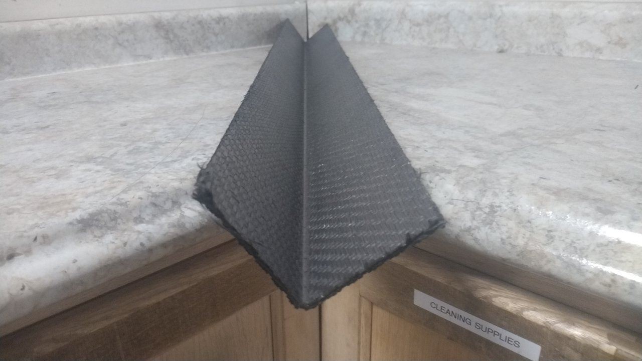 Brand Name 6867N111 39 In L Ultra-High-Temp Carbon Fiber 90 Deg Angle