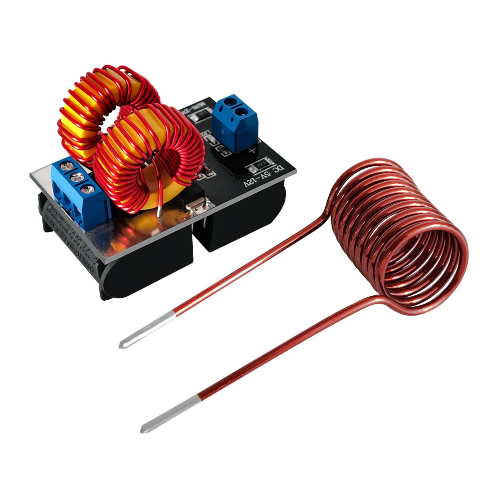 120W Mini ZVS Heating Machine DC 5-12.0V Input Voltage Induction Heater Module T