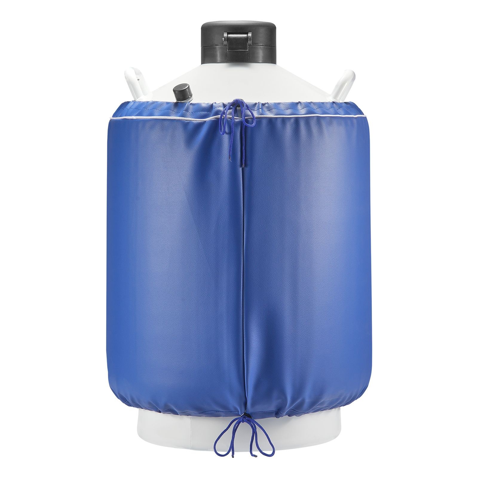 30L Vacuum Insulated Aluminum LN2 Dewar w/6 Canisters & Carry Bag