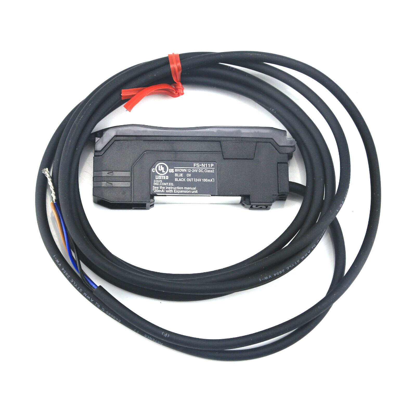 ONE NEW KEYENCE FS-N11P FS-N11P Digital Fiber Optic Sensor Amplifier – US Stock
