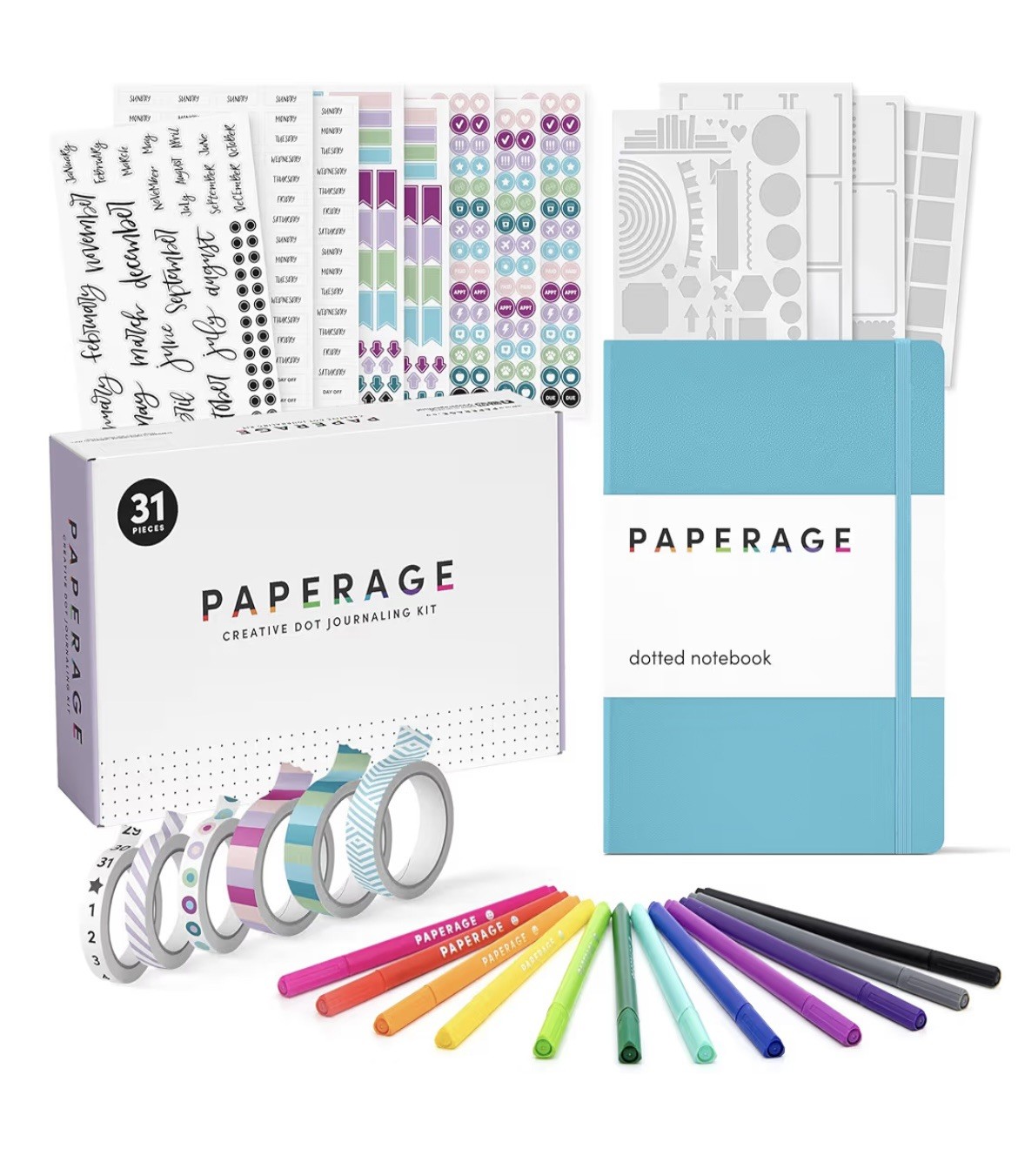 Journaling Set and Stationary Kit Paperage 31 Piece set￼