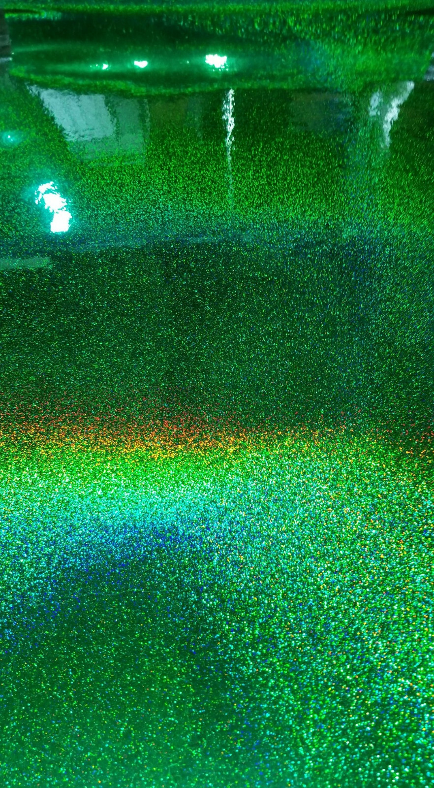 Emerald Green Glitter Film Sign Plotter Vinyl Film