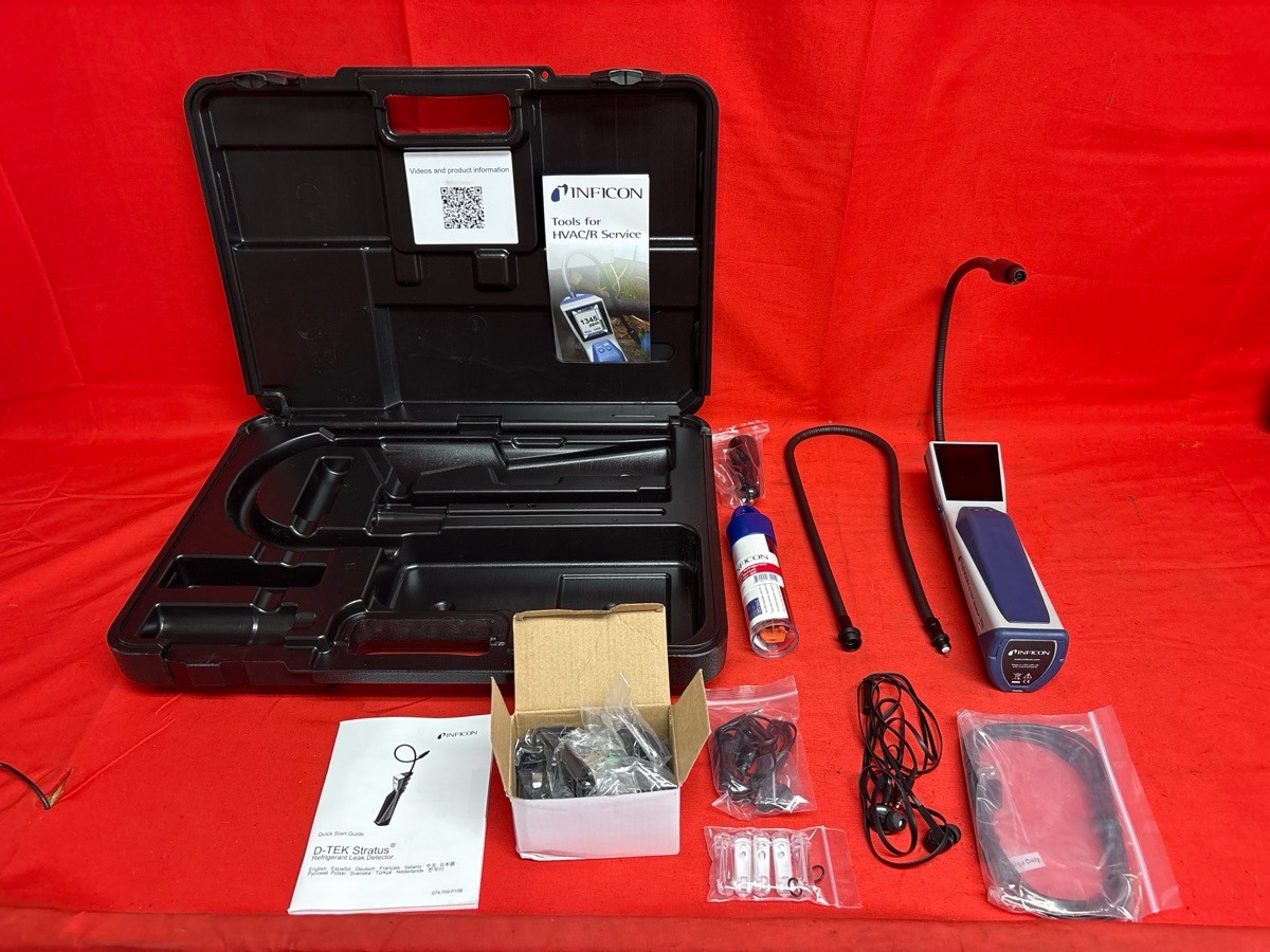 INFICON D-TEK Stratus Refrigerant Leak Detector Portable Monitor (CP1126689)