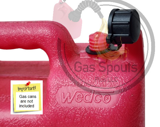 WEDCO Style Gas Spout & Parts Kit Aftermarket Complete Kit BETTER THAN ORIGINALS