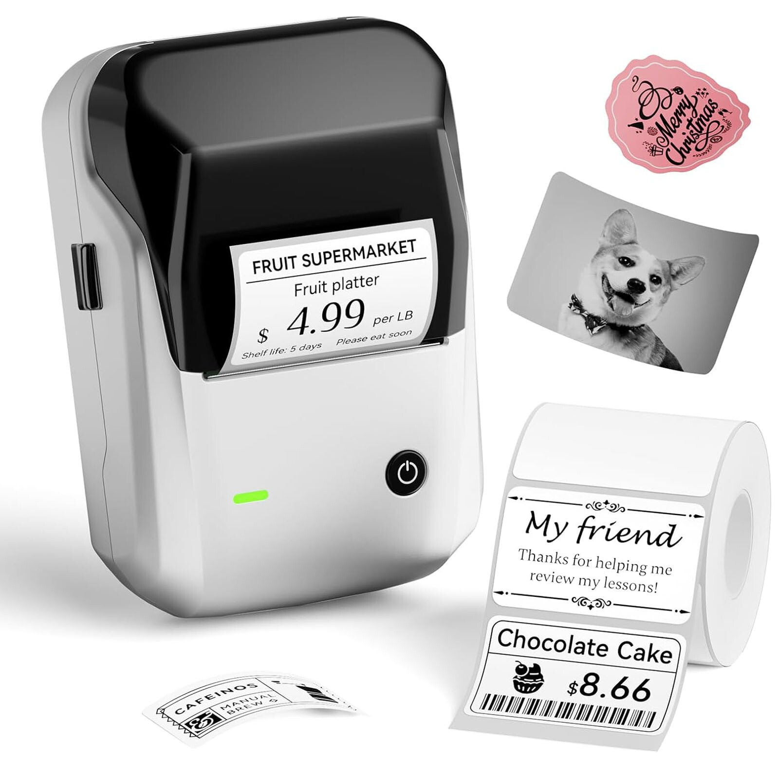 NIIMBOT B1 Label Maker Machine with Tape Portable Bluetooth Thermal Printer SL