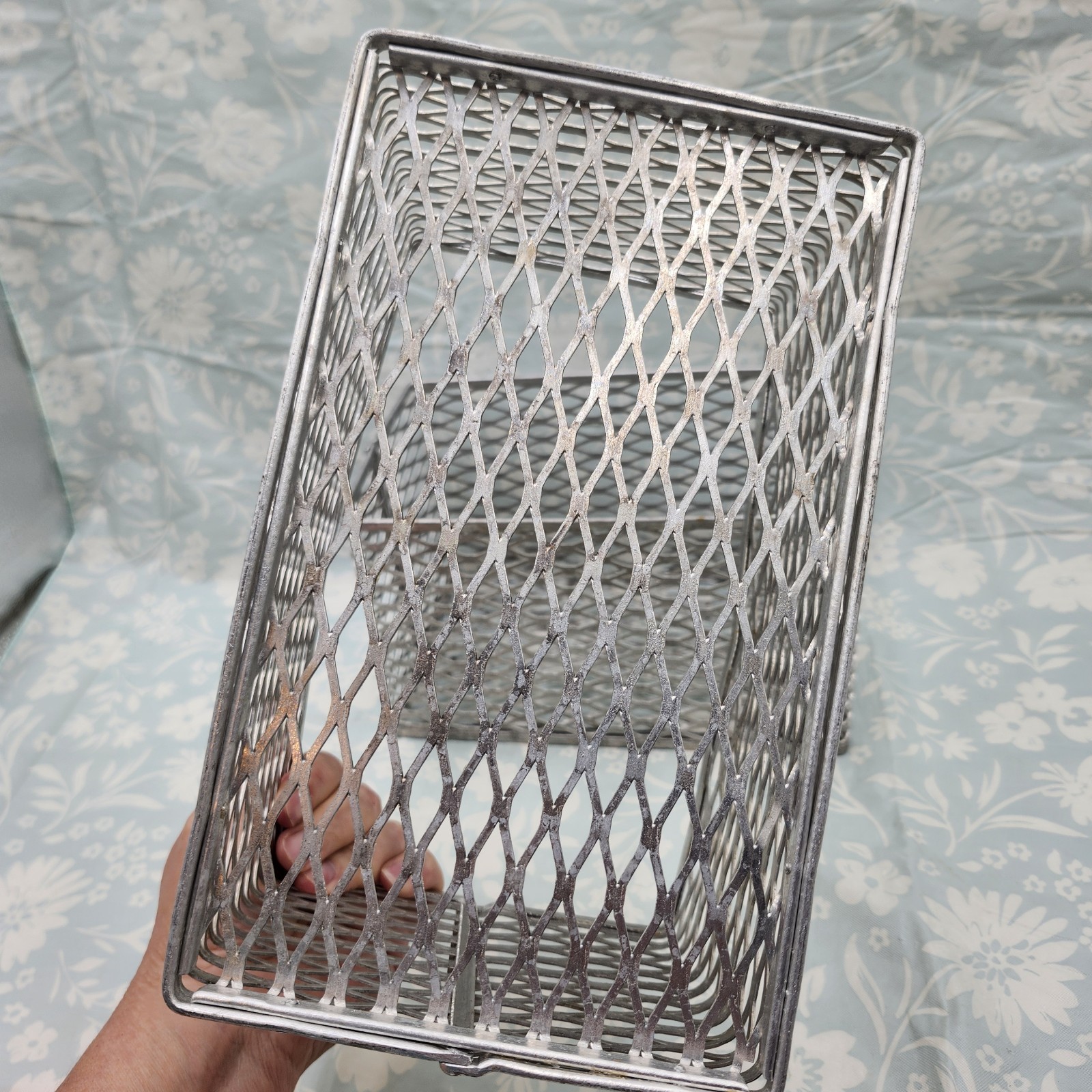 2 Fisherbrand Scientific Aluminum Cleansing stainless steel test tube basket