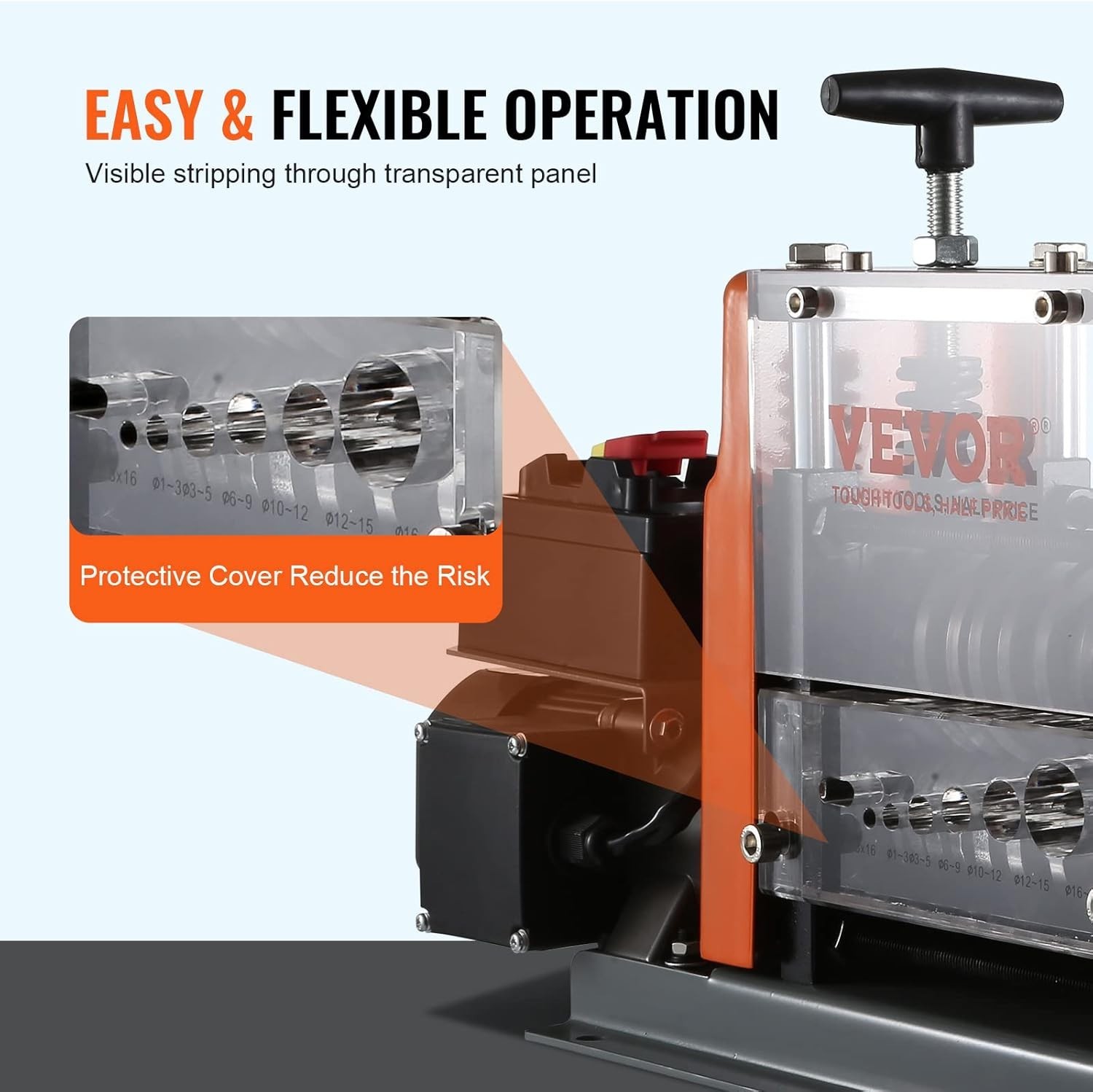 Electric Wire Stripping Machine, 0.06»-0.98» Automatic Wire Stripper Machin…