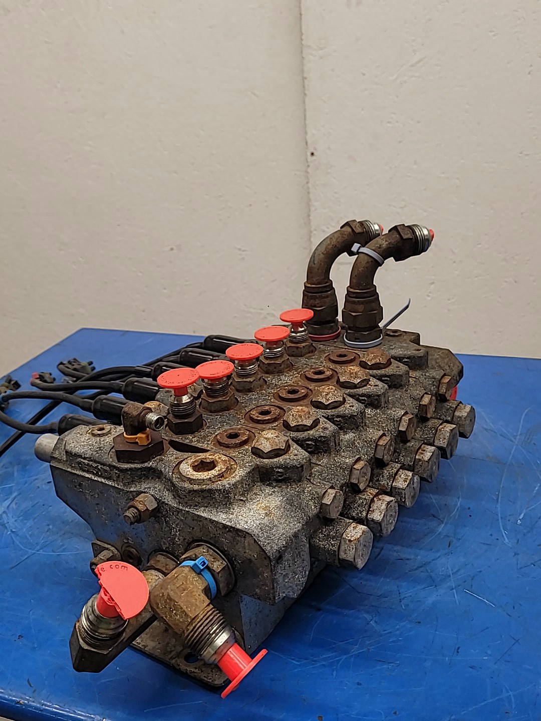 Parker Pulsar Hydraulic 6 Valve Stack Manifold VPL244 Assembly 100670985 Unit C