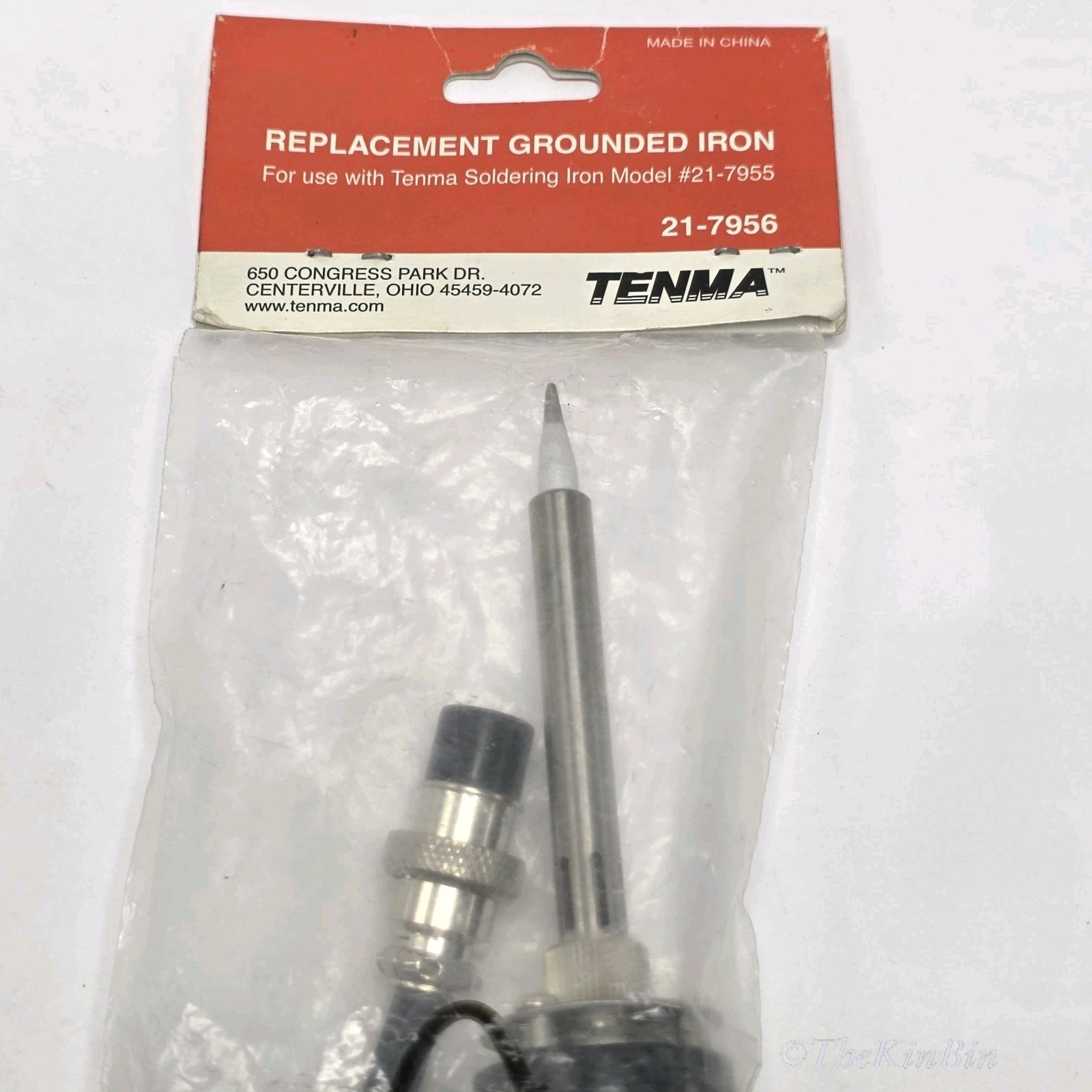 Tenma 21-7956 Replacement Grounded Iron For Soldering Station 21-7955 *AS IS*