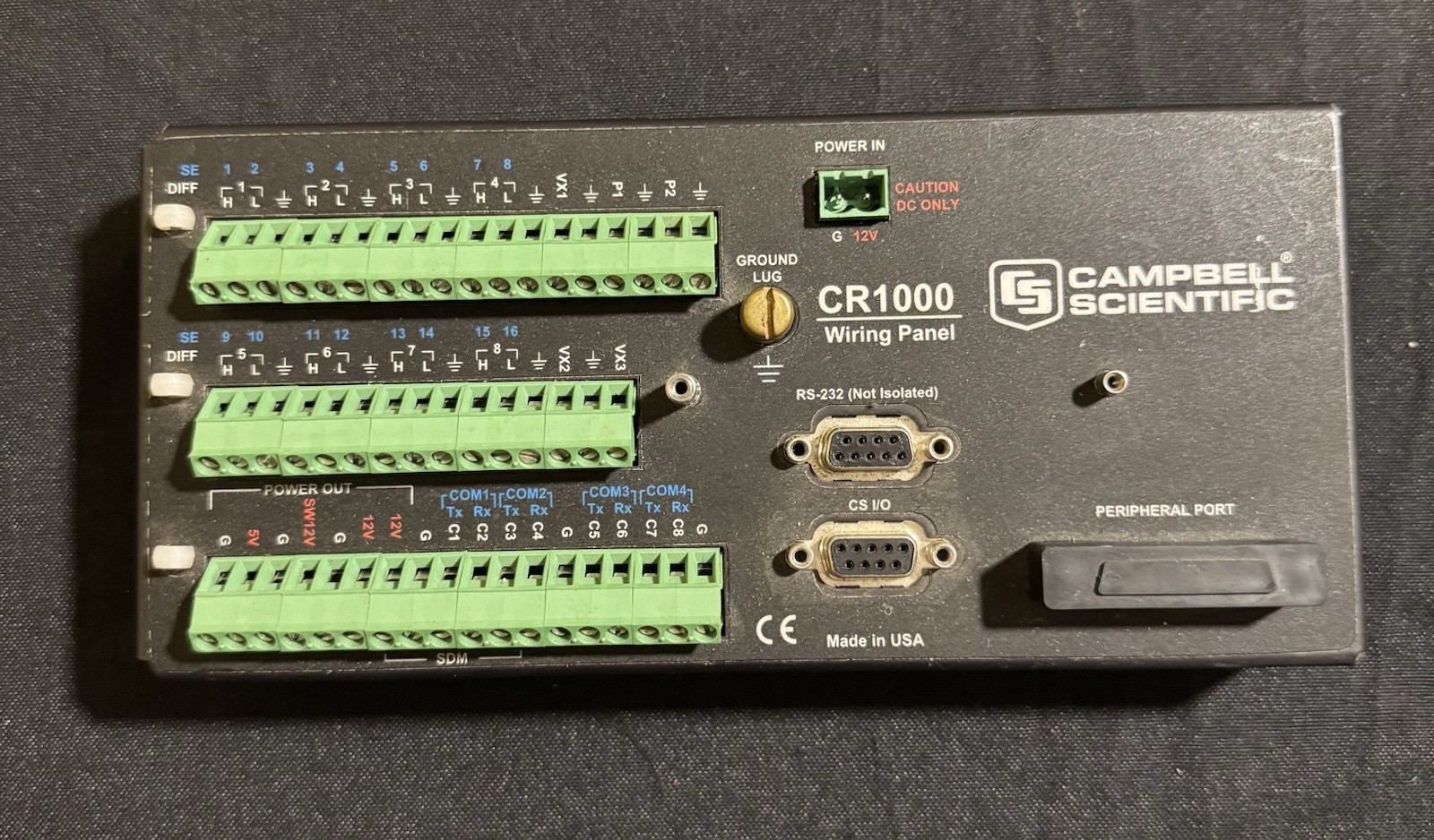 Campbell Scientific CR1000 Measurement, Control Module, Data Logger *READ