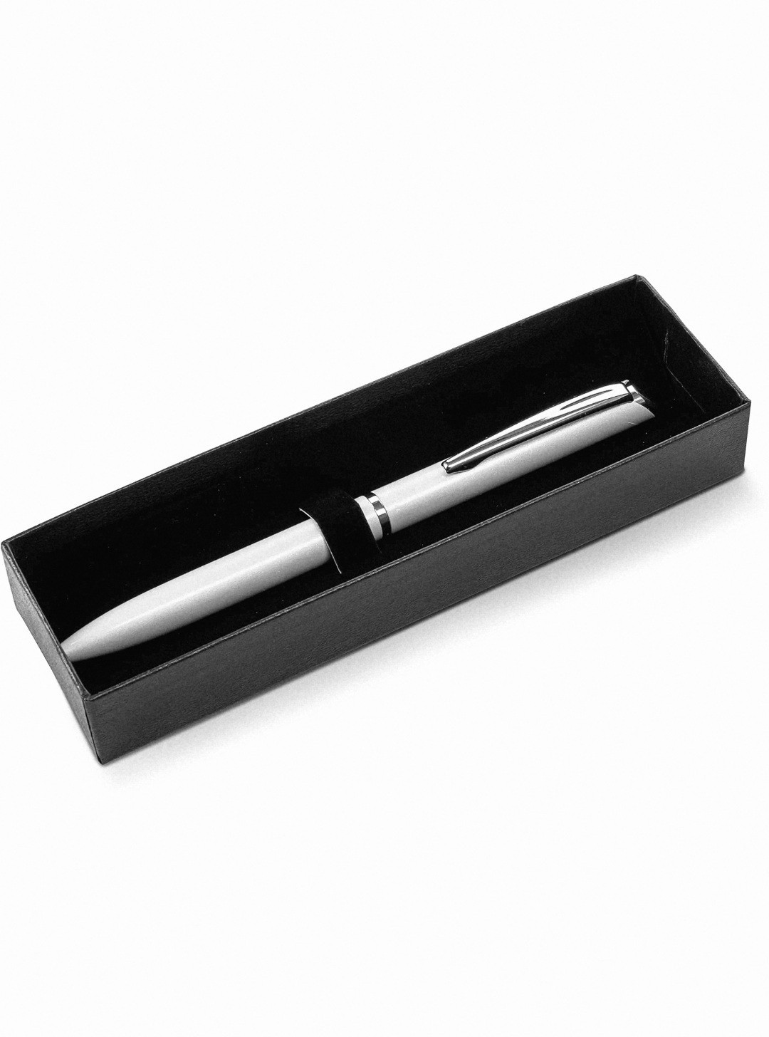 Pentel EnerGel Style☆Prof. Gel Pen☆0.7mm Med Line☆White barrel☆Black Ink☆GiftBox