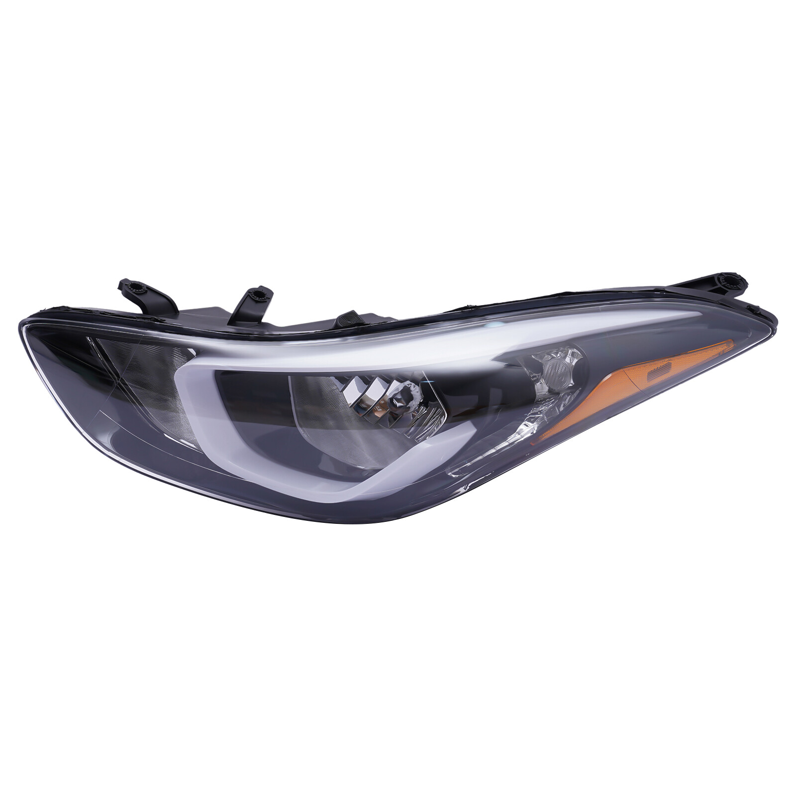 Fits 2014 2015 2016 Hyundai Elantra Halogen Headlight Left Driver Side Front