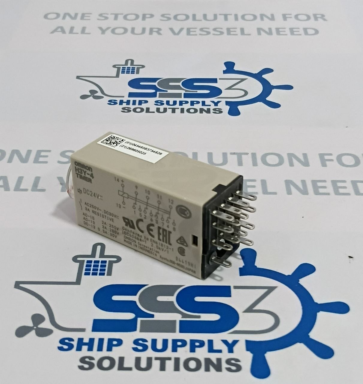 Omron H3Y-4 Timer Range 0-30sec 24VDC (Unused New)