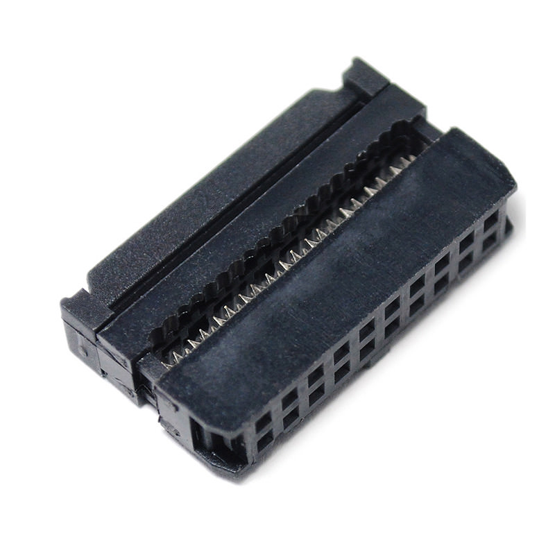 2.54mm FC 6~51 Way IDC Female Flat Ribbon Cable Mounting Socket Connector Kit