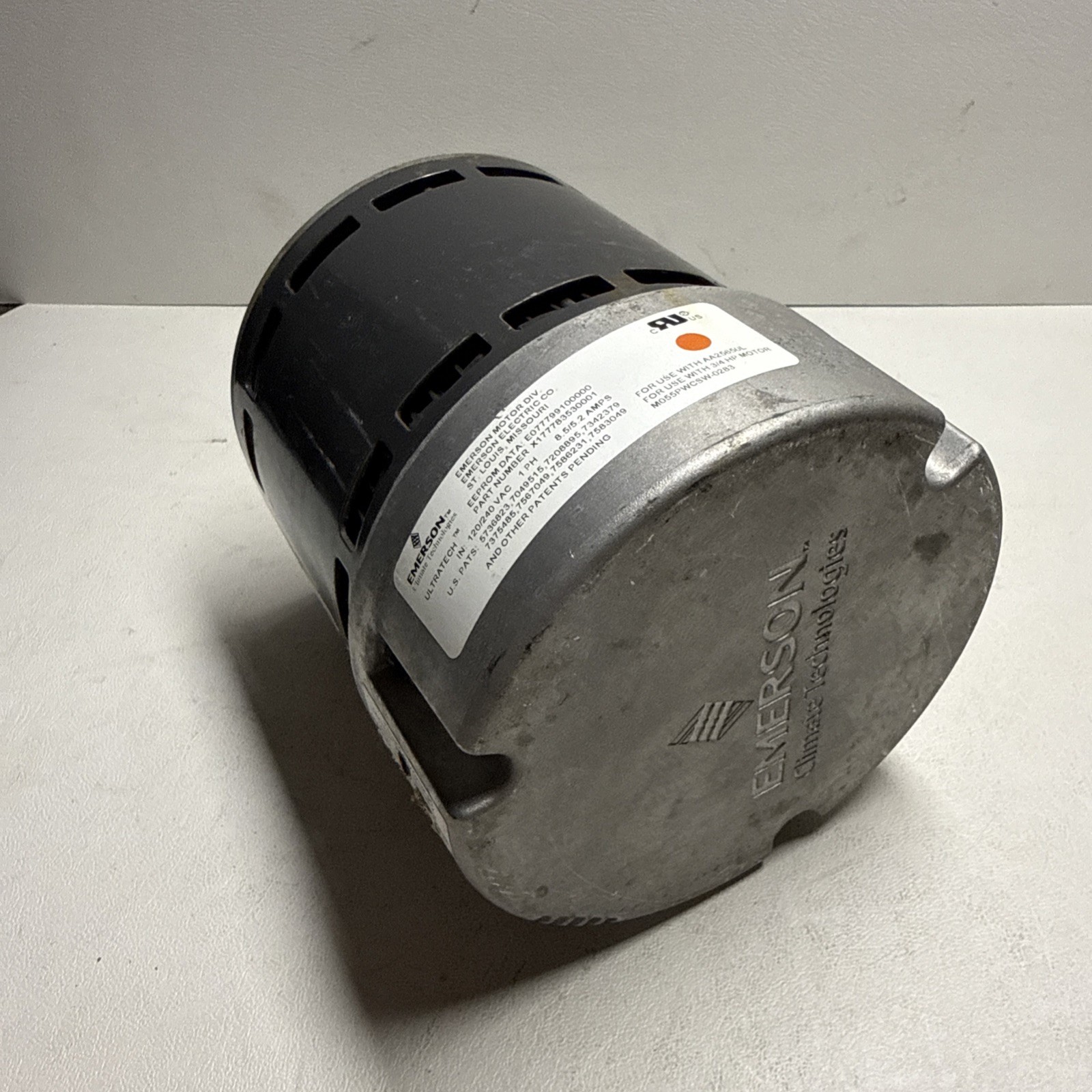 EMERSON ULTRATECH M055PWCSW-0283 HP 3/4 C10385405 H386042920 (AB 1144) B4