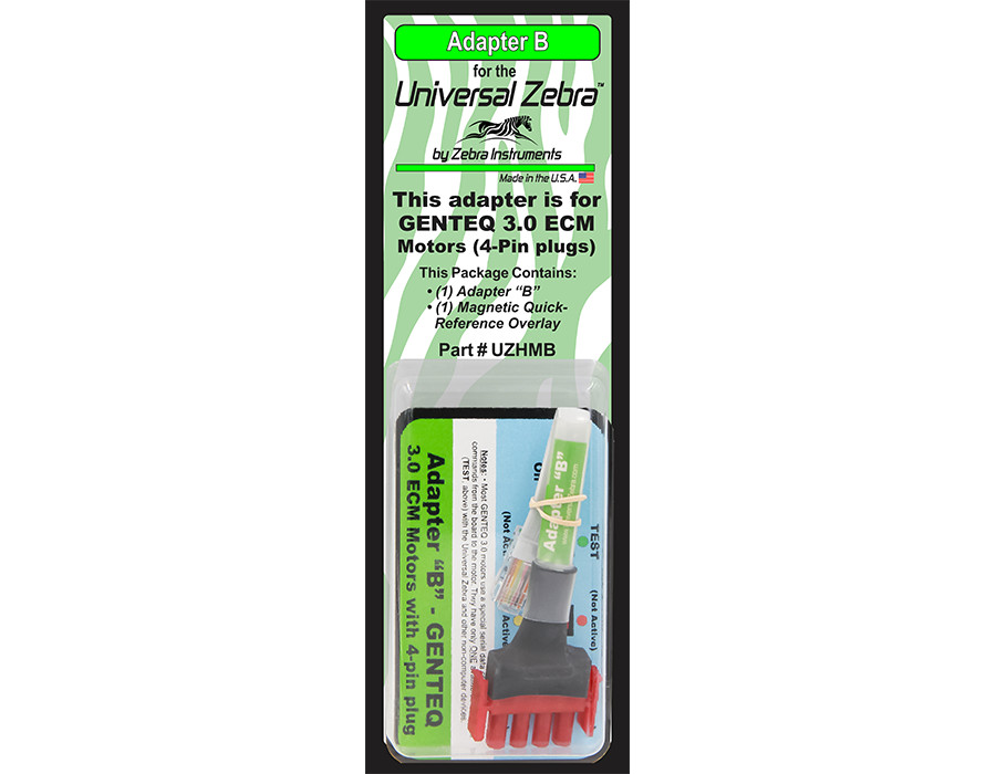 UZHMB – Universal Zebra Adapter B # G36-449 / G36449