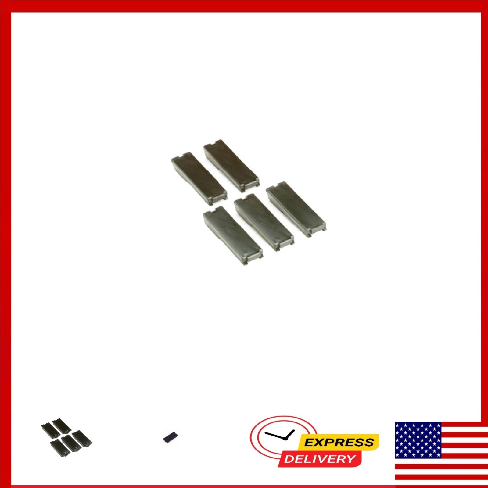 Eaton BRFPP Circuit Breaker Knockout Filler Plate, 5-Pack