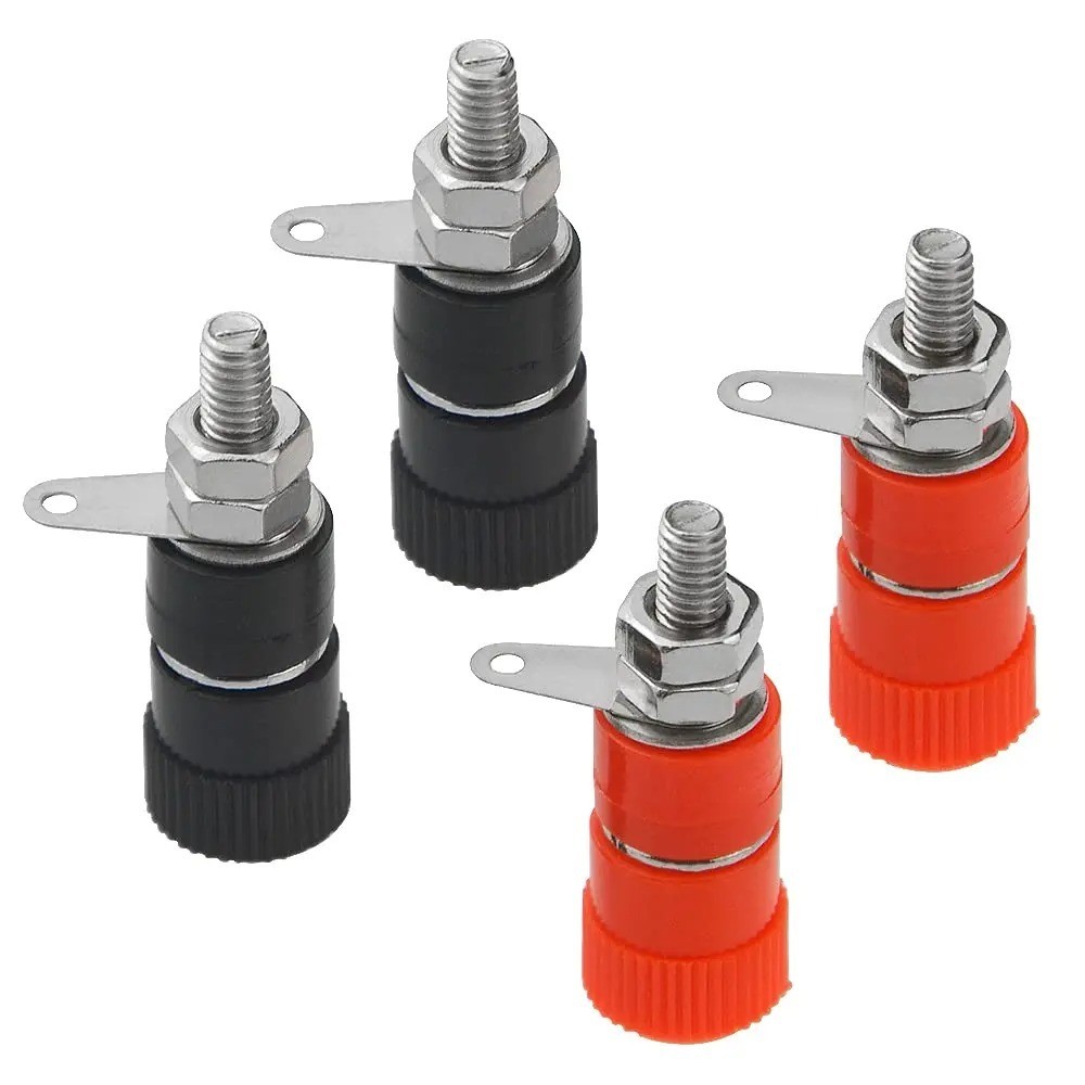 10/30 PCS Binding Posts Terminals 4mm Banana Plug Socket 4mm Terminal Connector