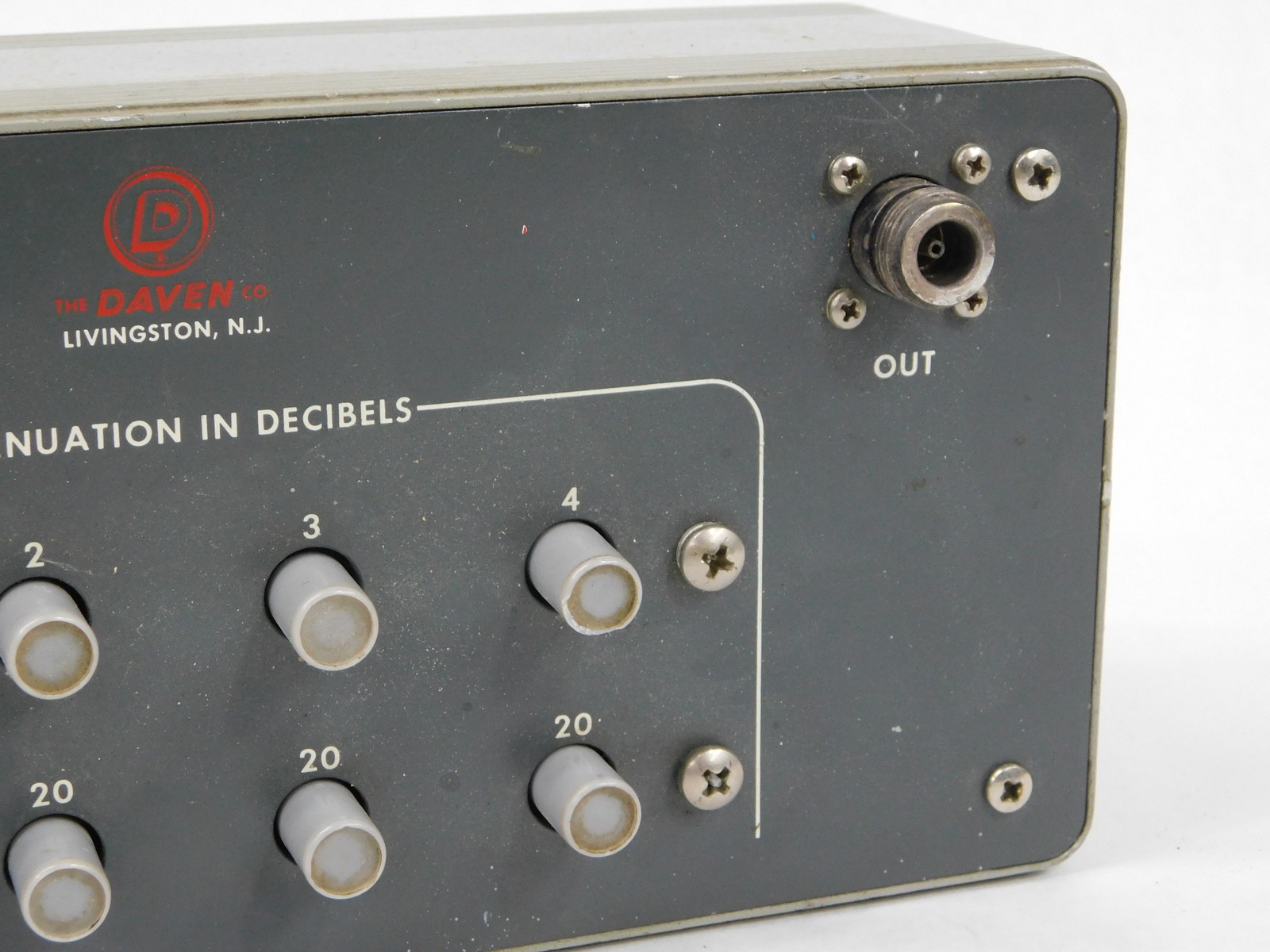 Daven Vintage 1bD Step Attenuator 0-100dB (free returns)