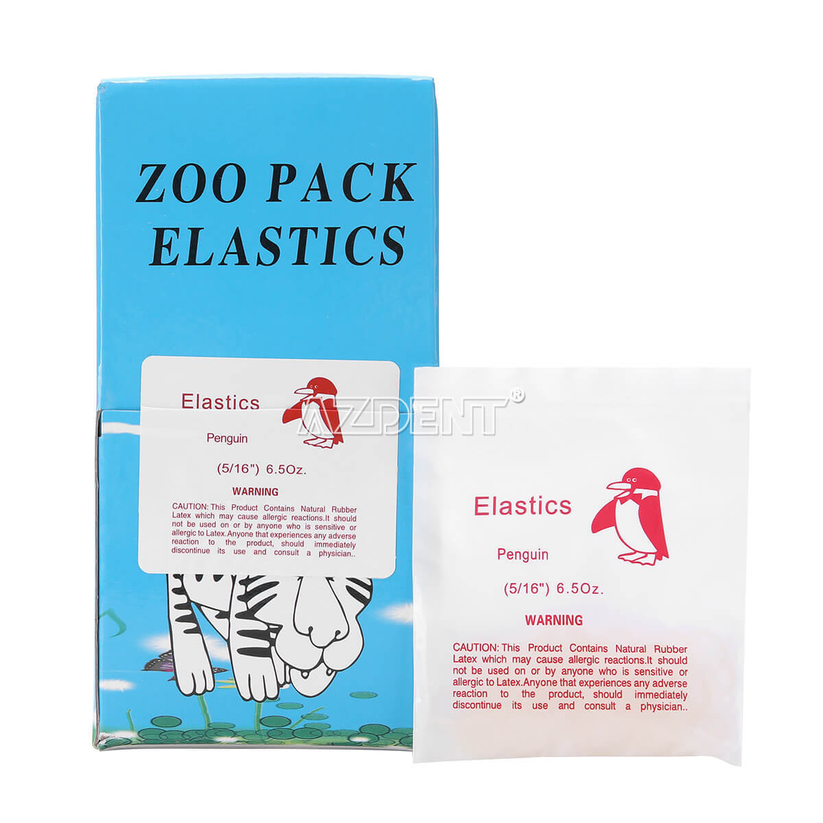 Dental Ortho Elastics Latex Braces Orthodontic Rubber Bands 5000Pcs/kit 15Sizes！