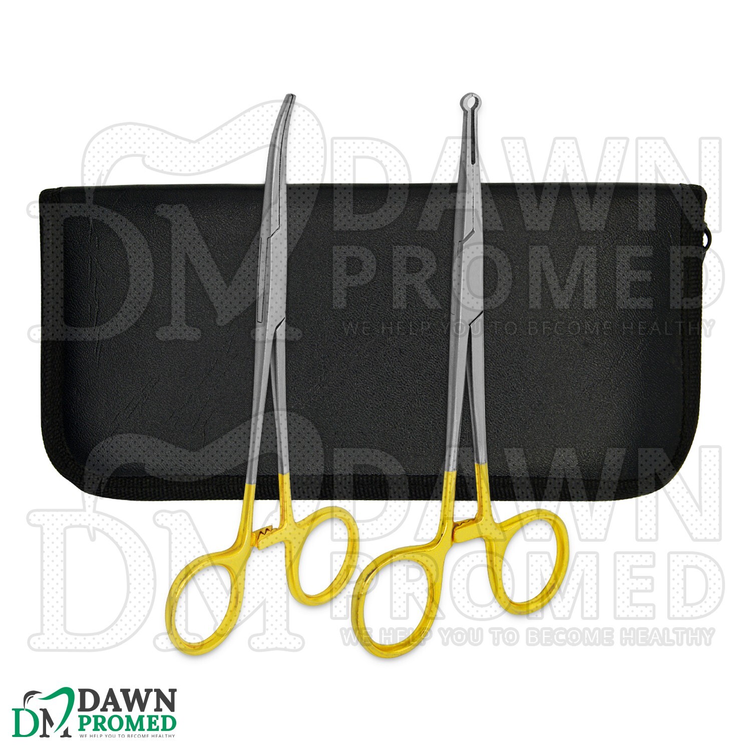 2 Pcs Sutureless Vasectomy Surgery Set W/Free Case Surgical Instrument German Gr