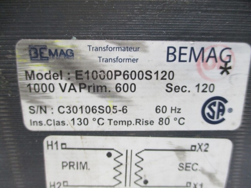 BEMAG E1000P600S120 600V NSNP