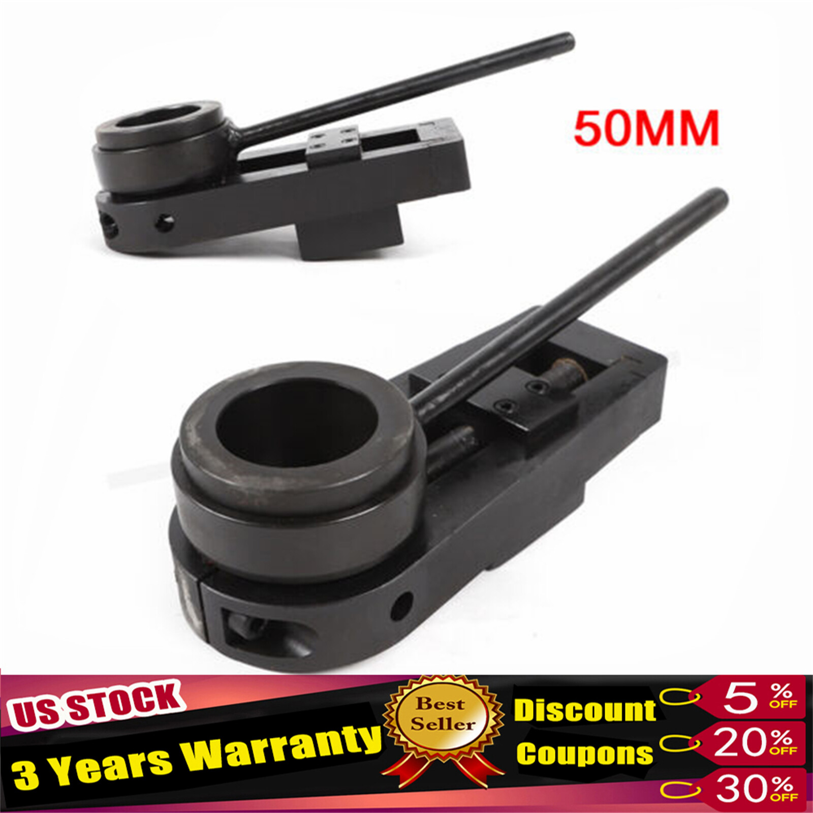 Boring Facing Head 50mm fits Portable Line Boring Machine Boring Bar Tools
