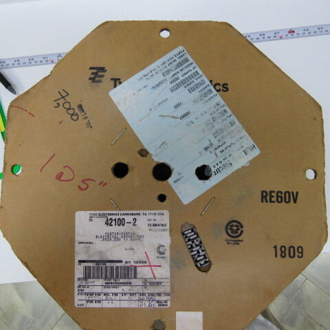 TE 42100-2 Qty of 305 per Lot 1 FASTON .250 X .032 LOCKING