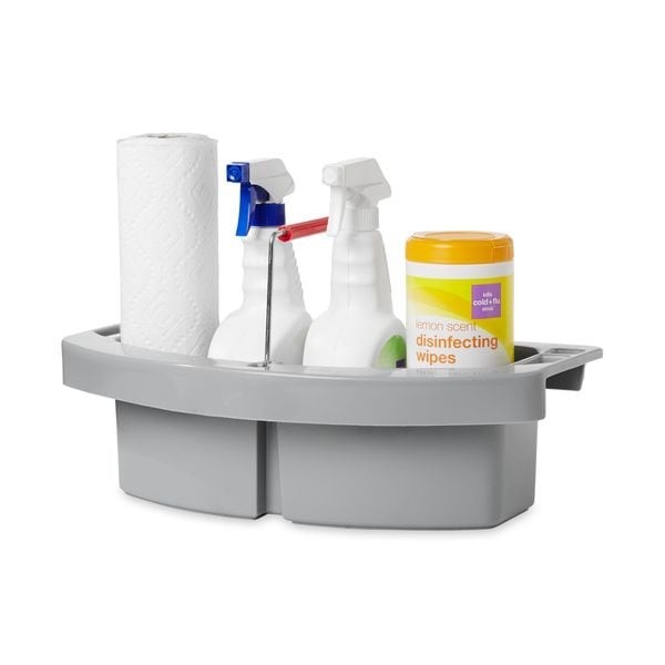 Rubbermaid Commercial Fg264900gray Caddy, Gray, Polyethylene
