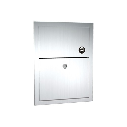 ASI 0473 Stainless Steel Recessed Restroom Sanitary Napkin Disposal NEW IN BOX