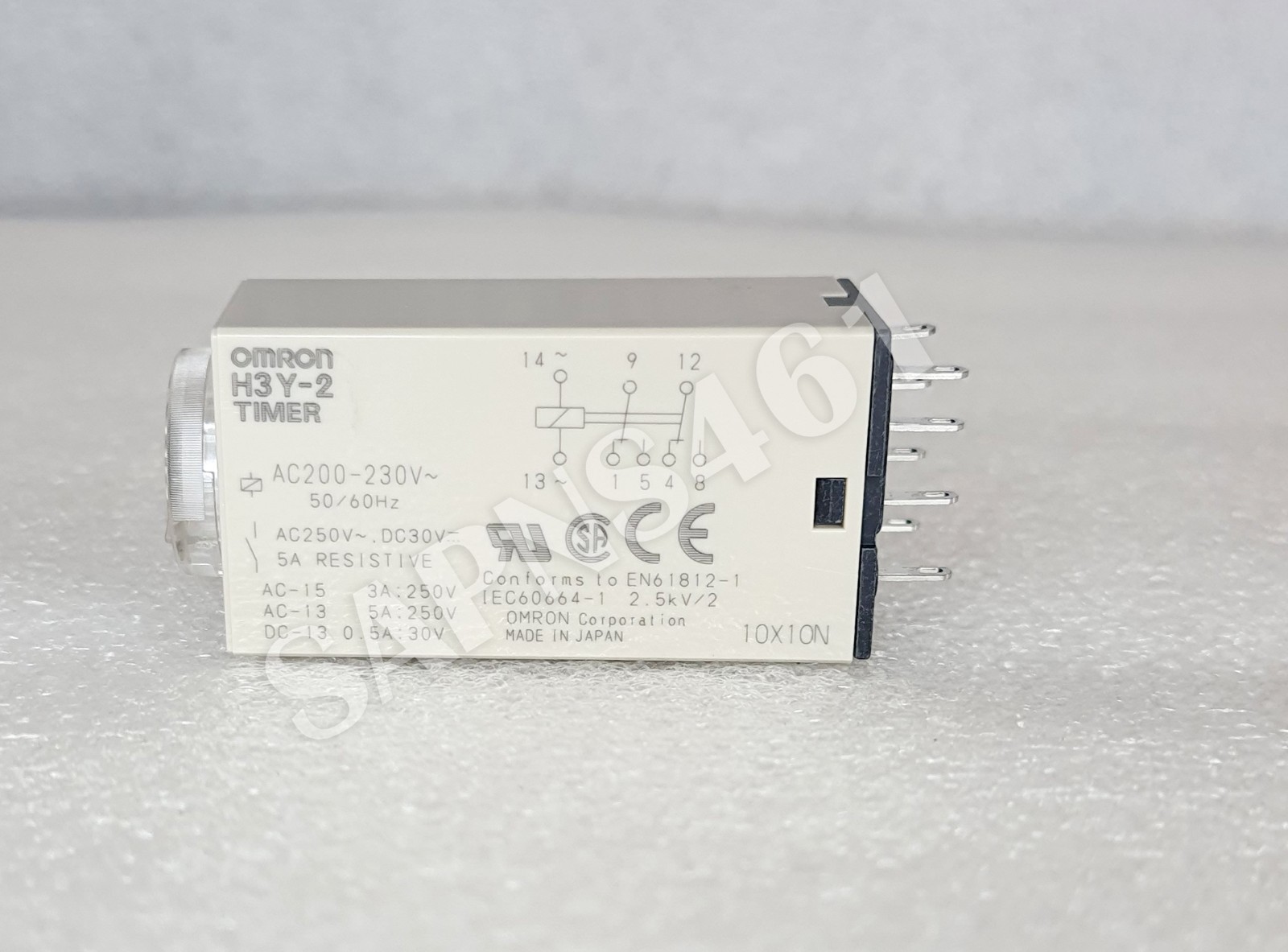 Omron H3Y-2 Timer *200/230VAC *New in open Box*2 Pc Lot*