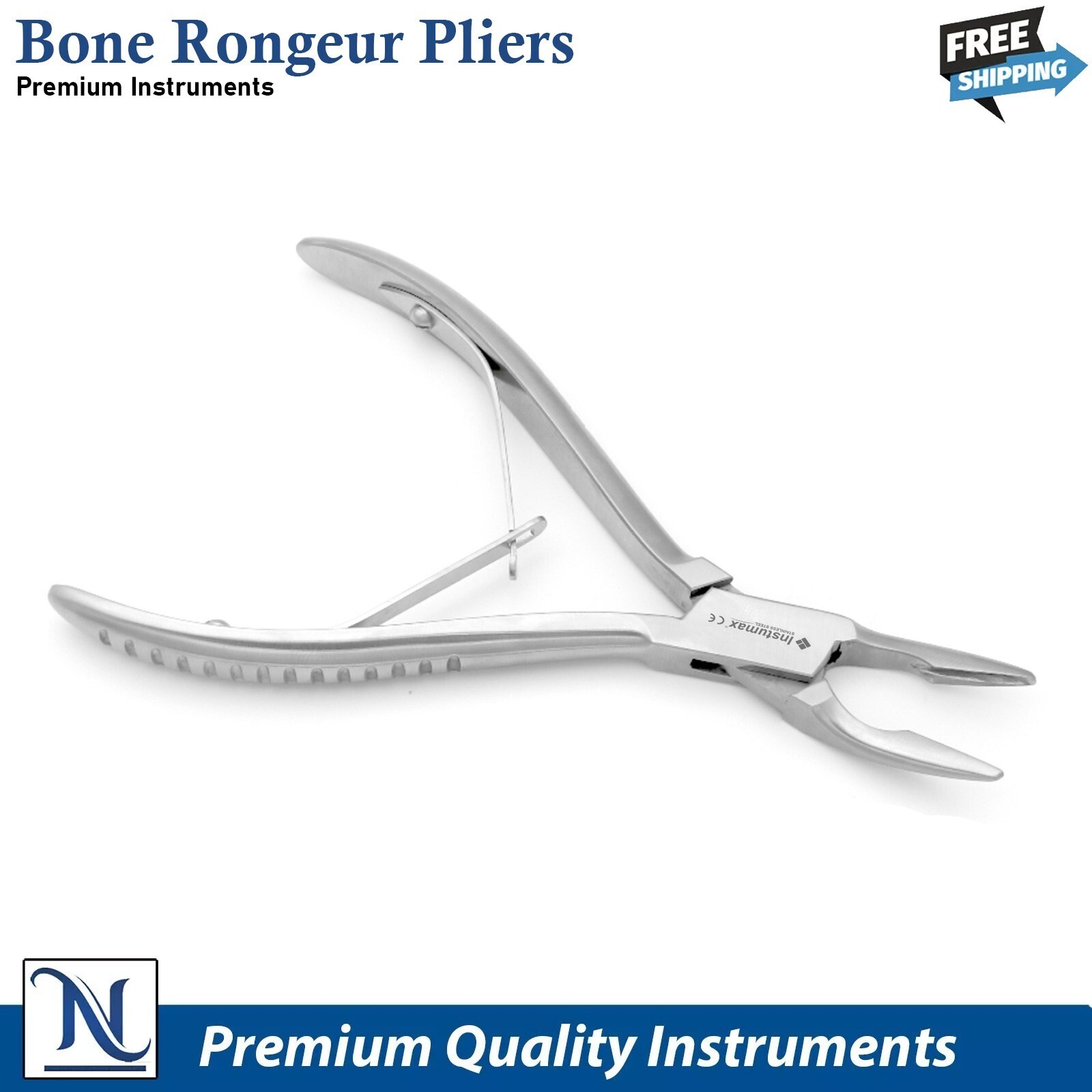 Micro Friedmann Bone Rongeur Plier Alveolar Bone Tissue CutSurgical Forceps 6»