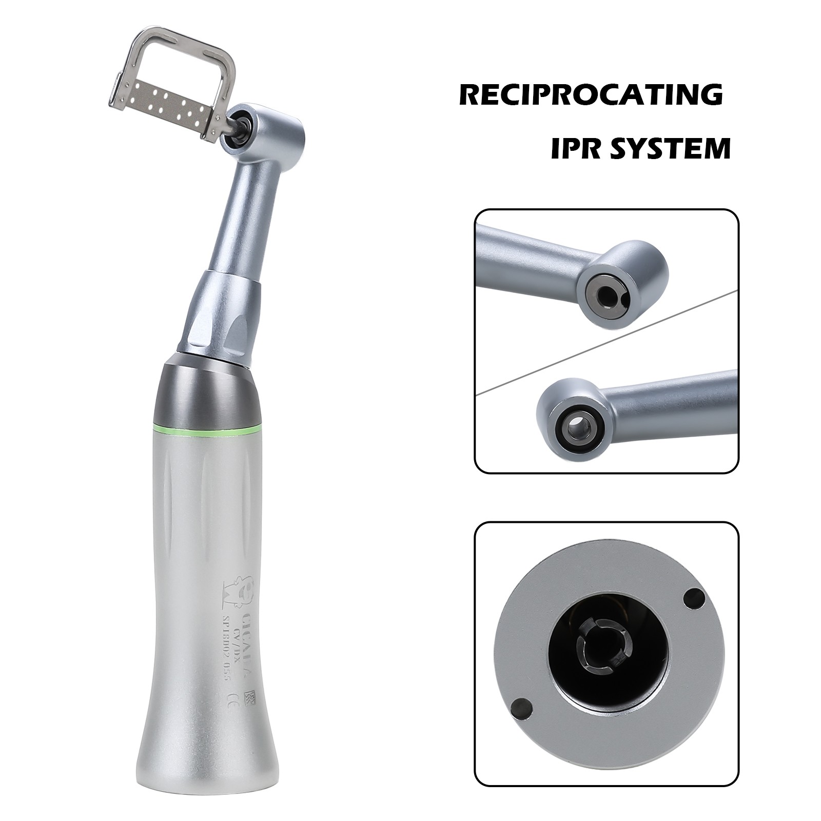 CICADA Dental 4:1 Contra Angle IPR Handpiece + Interproximal Strips Kit dk