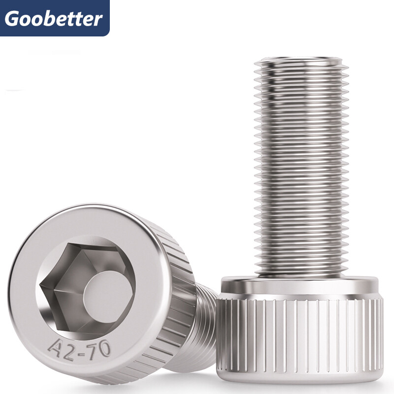 Socket Head Cap Screws Hex Allen Bolts Fine Thread A2 Stainless Steel DIN912