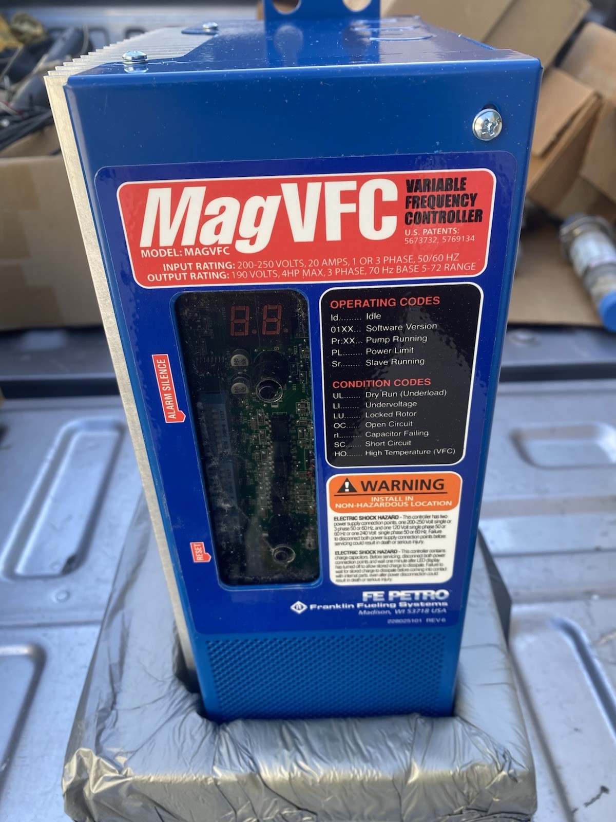 MAG-VFC 5874202800 Variable Frequency Controller, FE Petro, Franklin Fueling…NEW