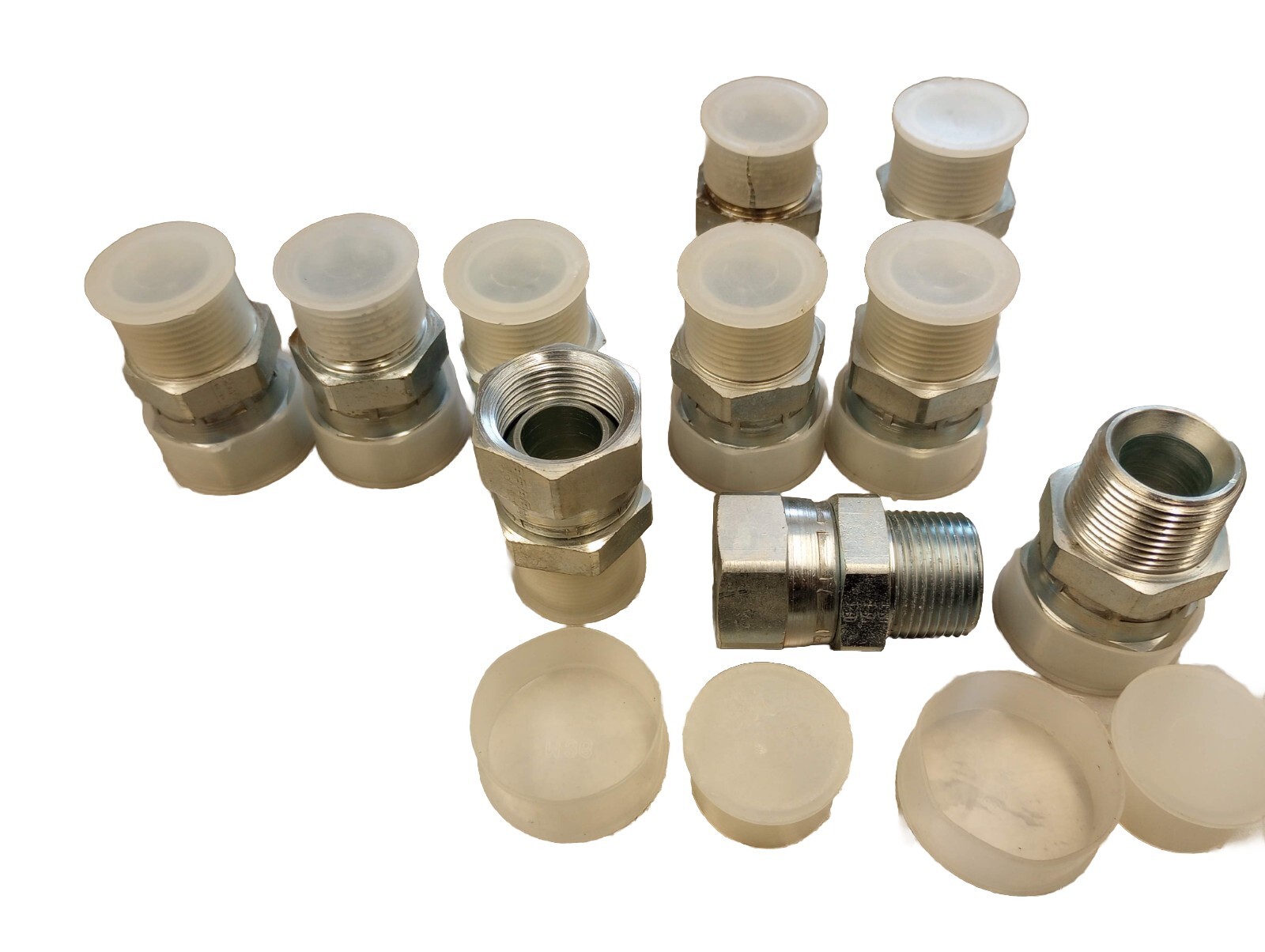 30 Pack Steel 3/4″ Male NPT x 3/4″ Female NPT Pipe Swivel Adapter 1404-12-12
