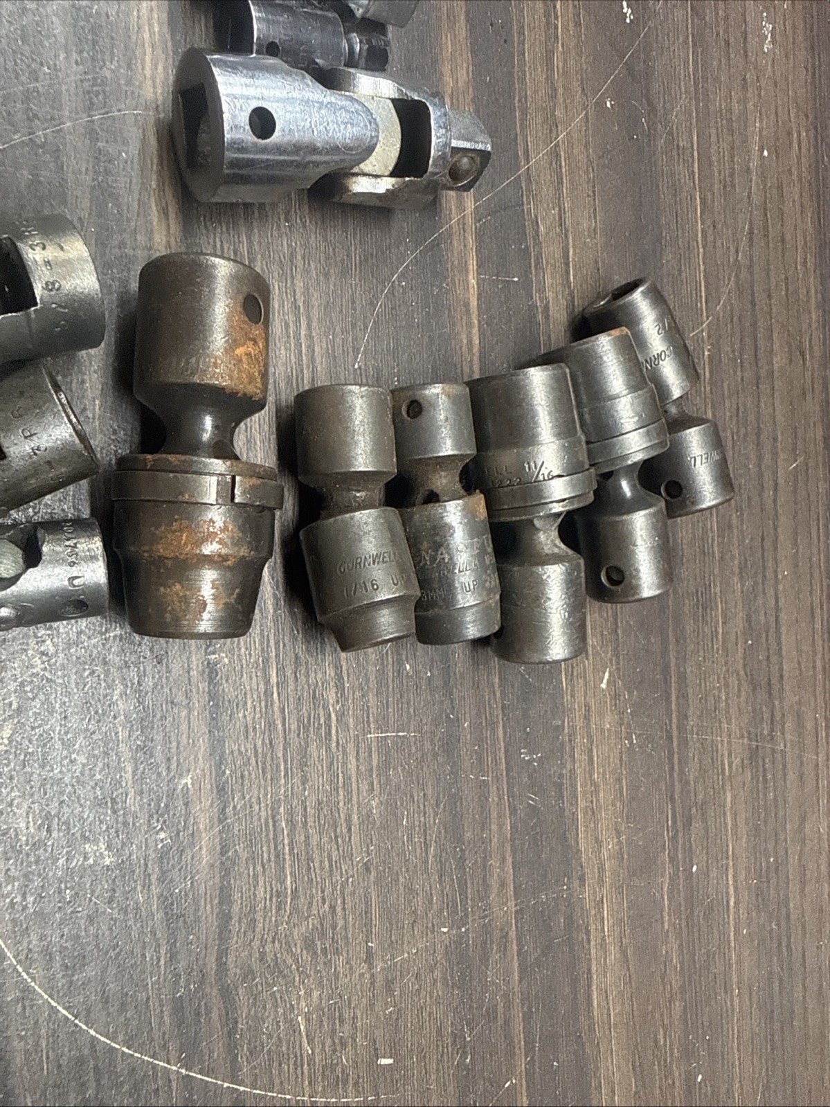 Cornwell Tools 17 piece Swivel Socket Lot