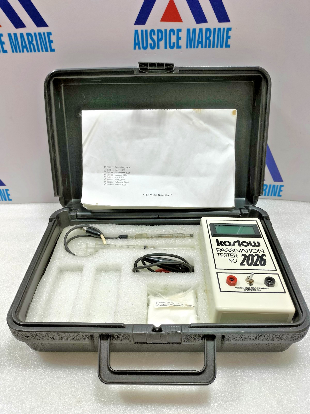 Koslow 2026 Stainless Steel Passivation Tester Passi-Tester