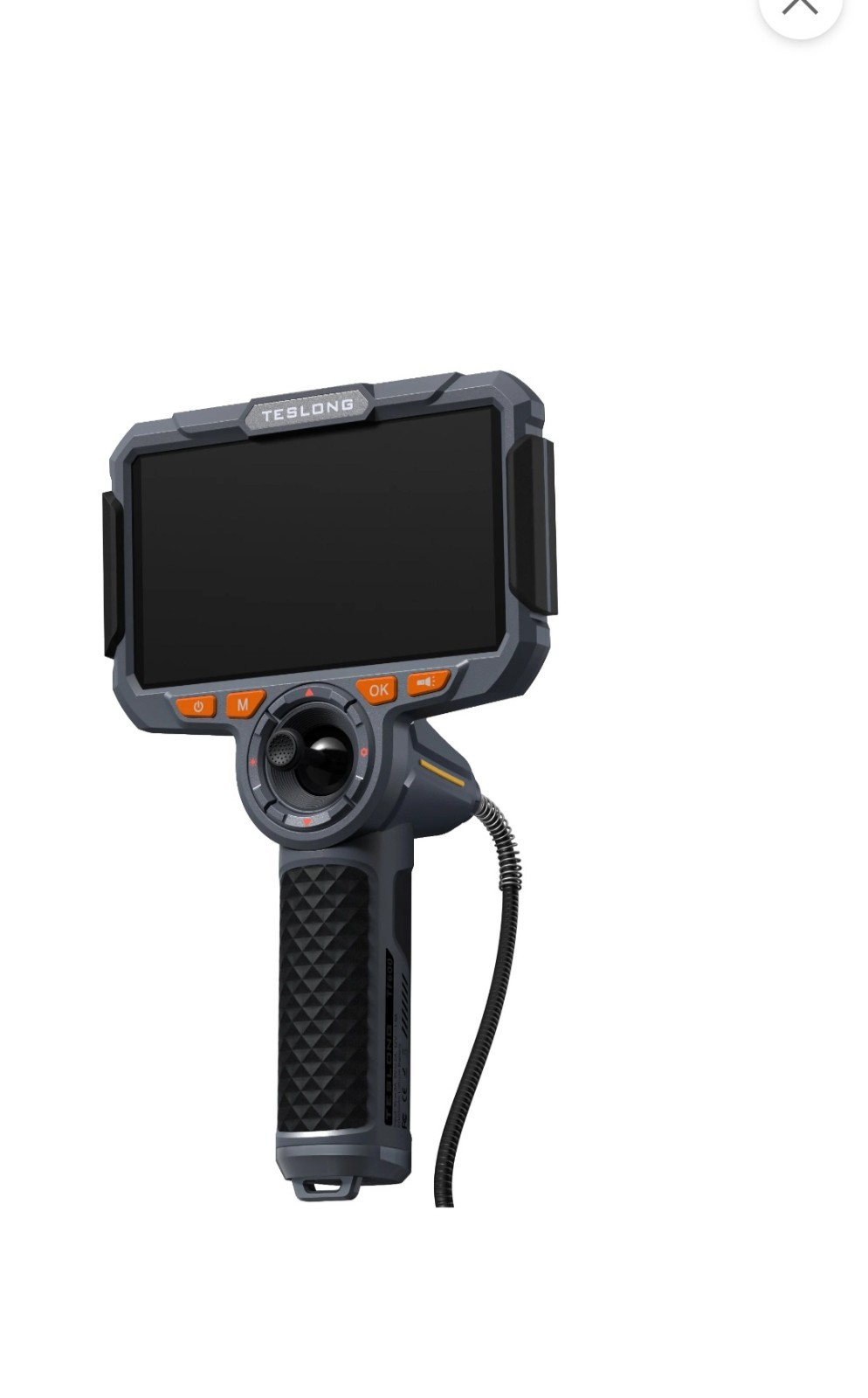 TESLONG TF600 4-Way Articulating Inspection Camera, 6in IPS LCD, Flexible