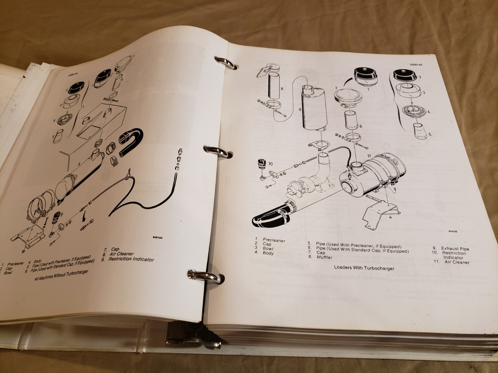 Case 1150D 1155D Crawler Bull Dozer Loader Service Manual Repair Shop Book (X)